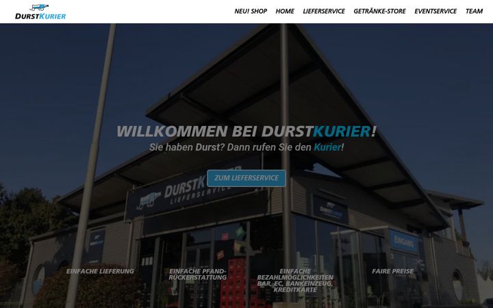 Screenshot ta' durstkurier.de