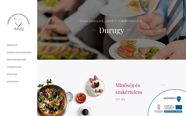 Skjermbilde av durugy-esemeny.hu