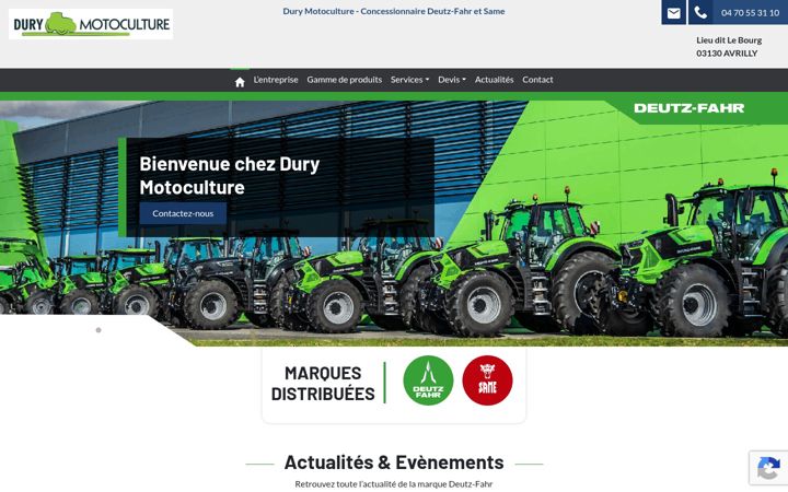 Screenshot of durymotoculture.fr