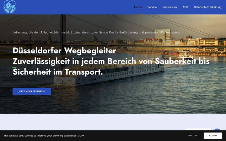 Screenshot of dus-wegbegleiter.de
