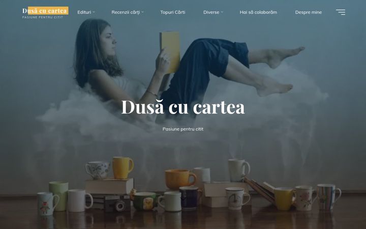 Screenshot of dusacucartea.ro