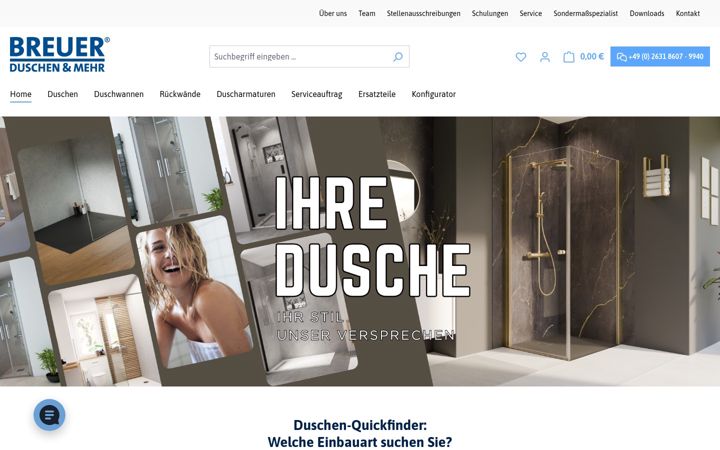 Screenshot of duschkabine.com