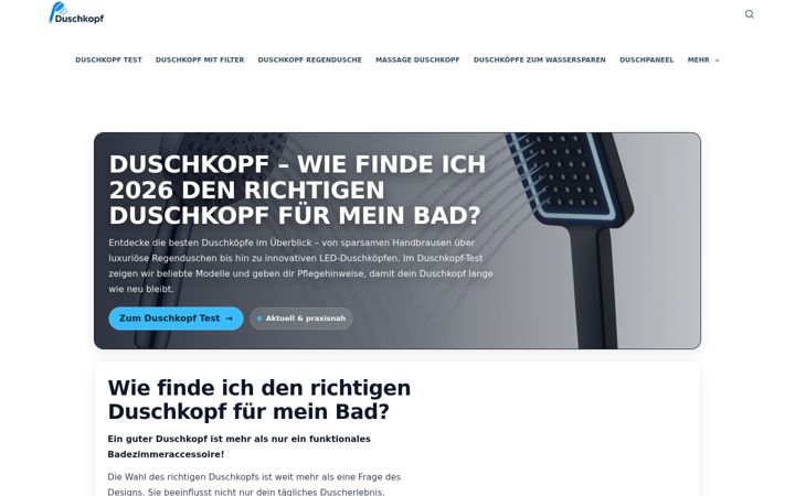 Screenshot of duschkopfonline.de