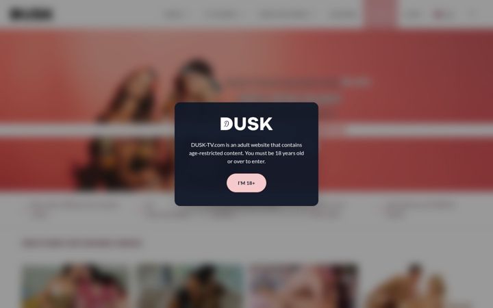 Screenshot of dusk-tv.com