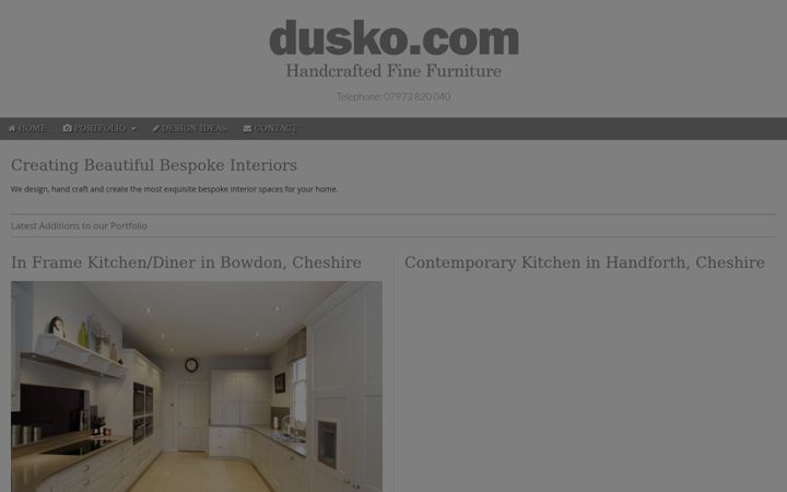 Screenshot of dusko.com