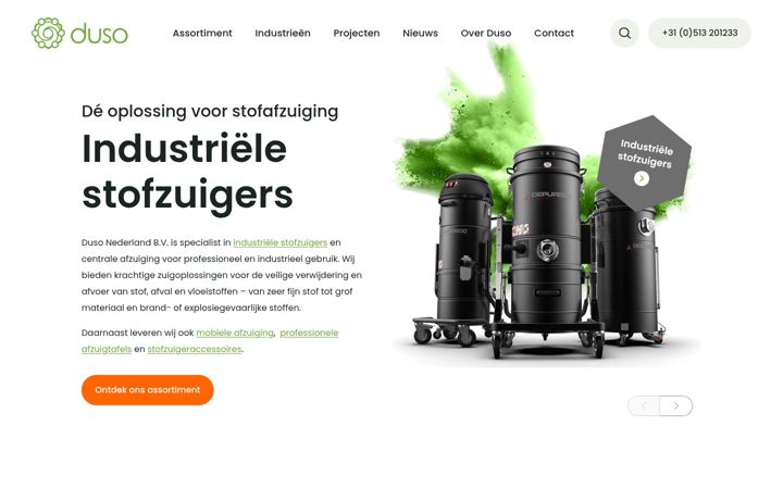 Screenshot di dusonederland.nl