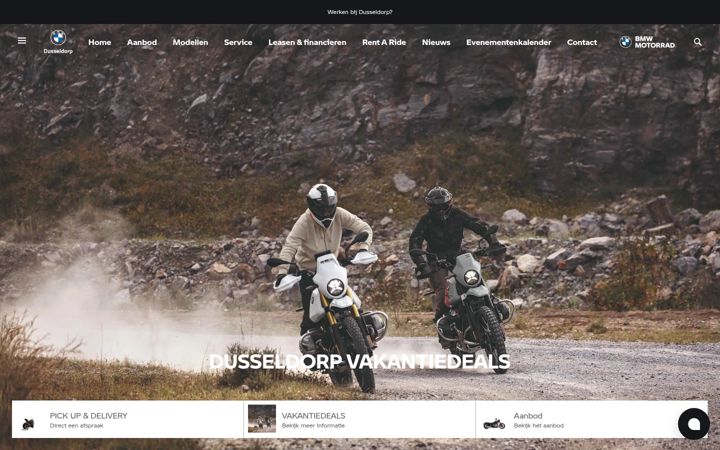 Screenshot di dusseldorpmotorrad.nl