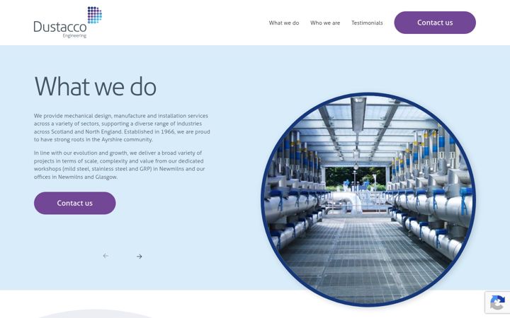 Screenshot of dustacco.com