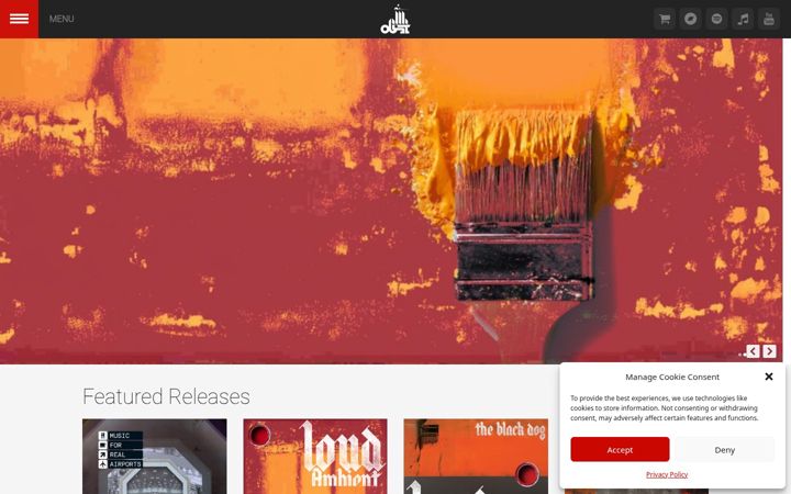 Screenshot of dustscience.com