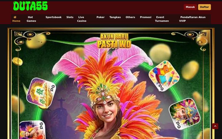 Screenshot of duta55.com