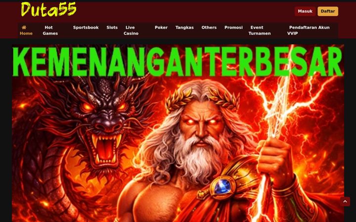 Snimka zaslona za duta55.net