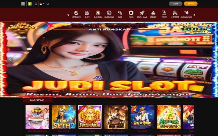 Screenshot of dutaslote.com