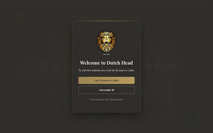 Screenshot stránky dutch-head.nl