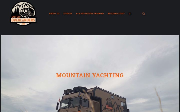 Screenshot of dutch-overlanders.com