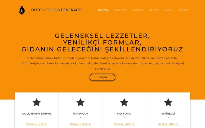 Screenshot of dutchbeverage.com