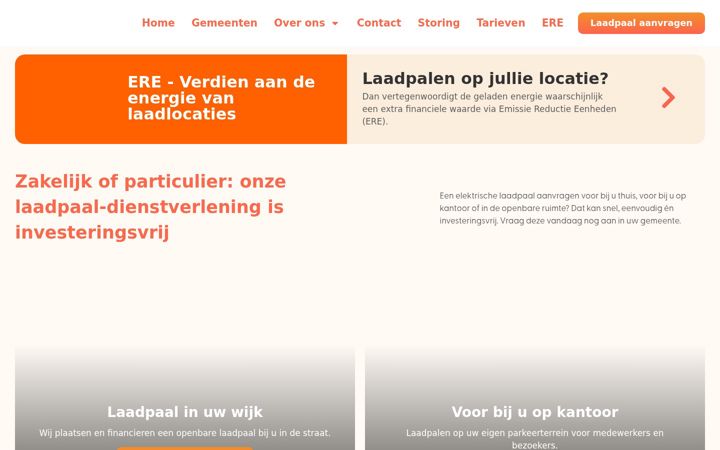 Skærmbillede af dutchcharge.nl