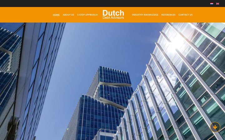 Screenshot di dutchdebtadvisors.nl