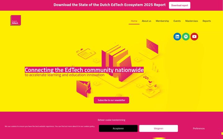 Screenshot of dutchedtech.com