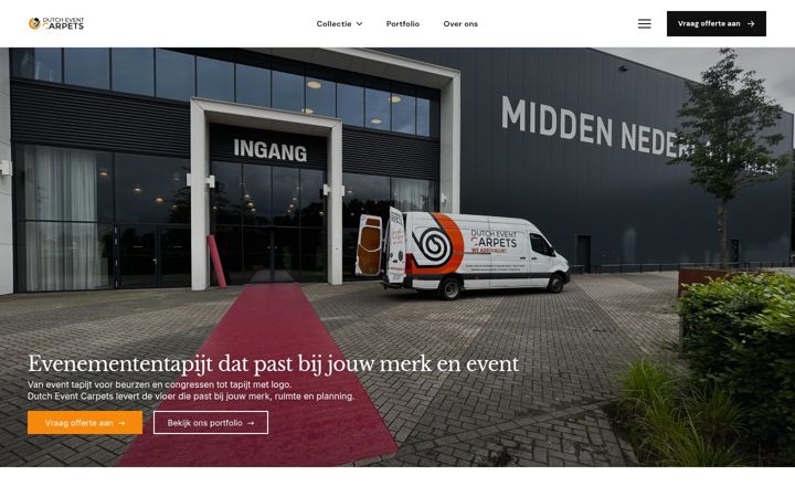 Screenshot di dutcheventcarpets.nl