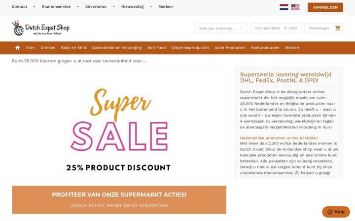 Screenshot of dutchexpatshop.com