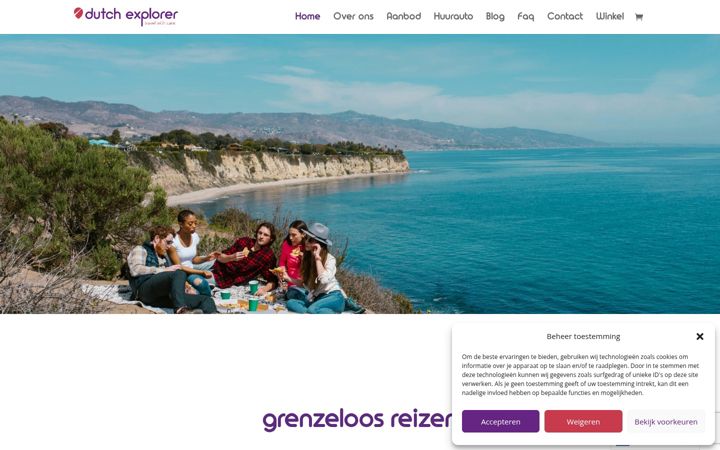 Screenshot di dutchexplorer.nl