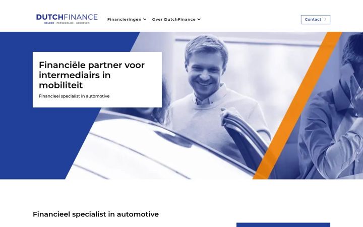 Screenshot di dutchfinance.nl