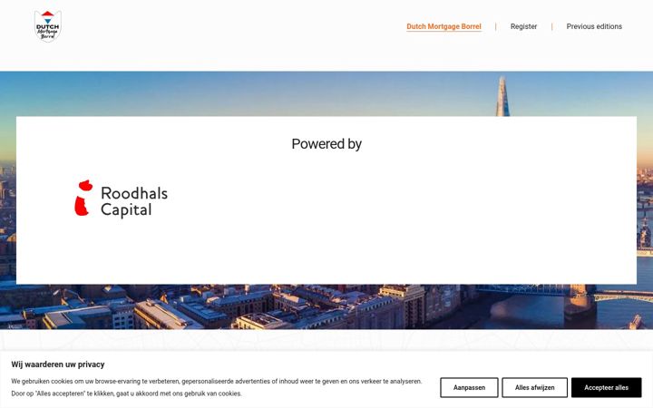 Screenshot of dutchmortgageborrel.com