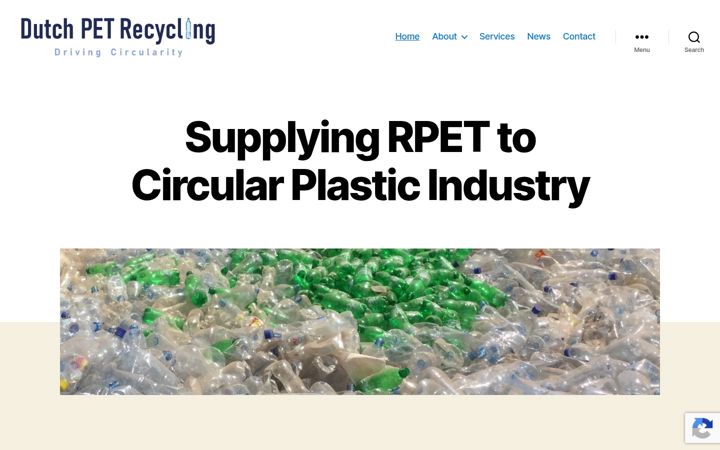 Screenshot of dutchpetrecycling.com