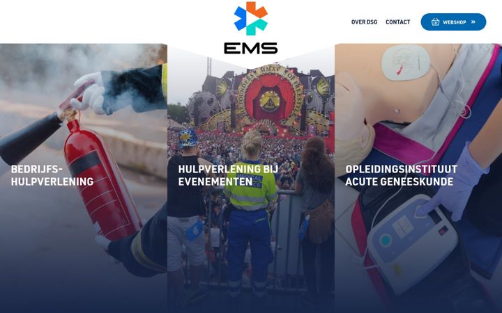 Ekrānuzņēmums no dutchsafetygroup.nl