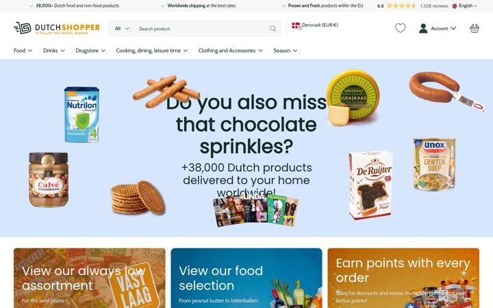 Screenshot of dutchshopper.com