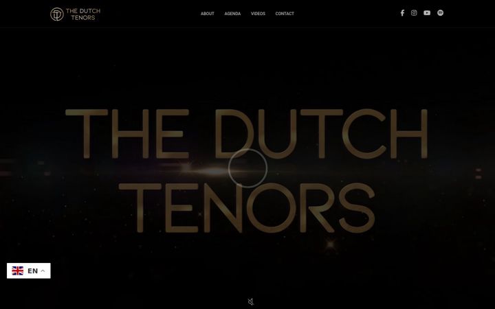 Screenshot of dutchtenors.com