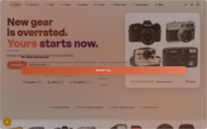 Screenshot of dutchthrift.de