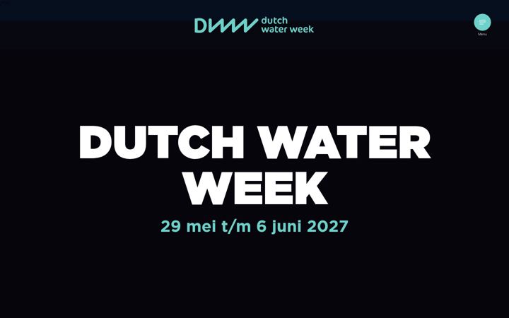 Screenshot di dutchwaterweek.nl