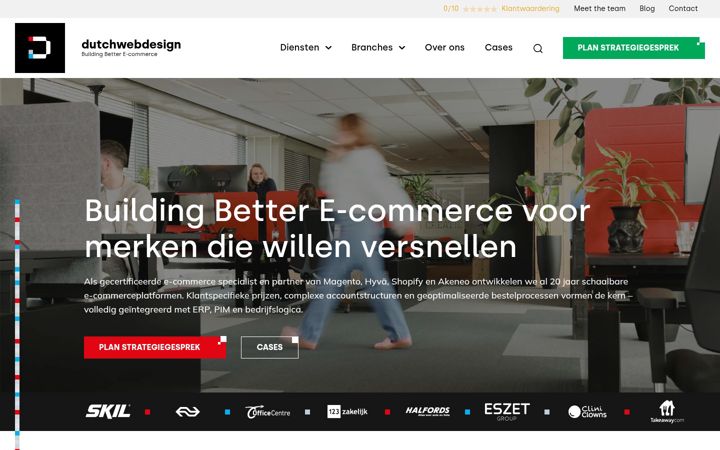 Screenshot di dutchwebdesign.nl