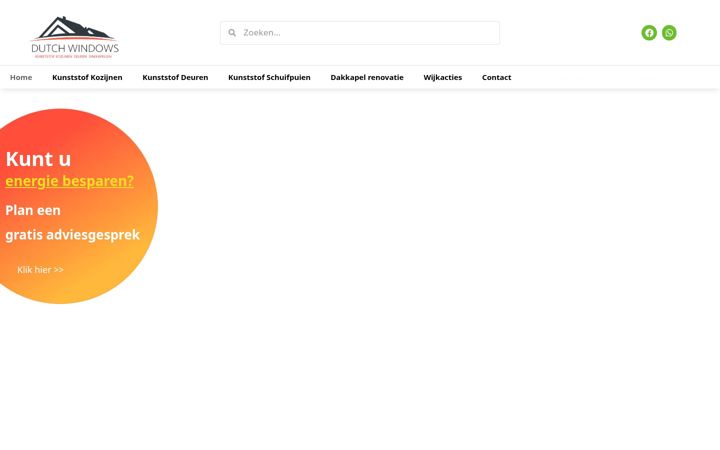 Screenshot di dutchwindows.nl