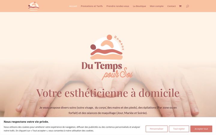 Screenshot von dutempspoursoi-romane.fr