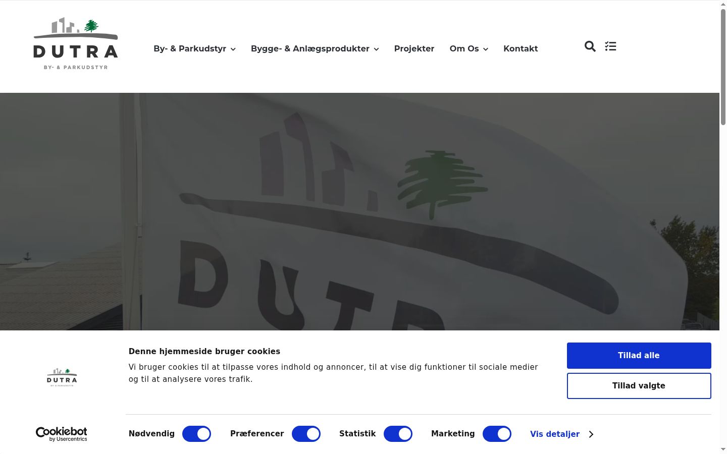 Capture d'écran de la bannière de consentement affichée avant toute interaction