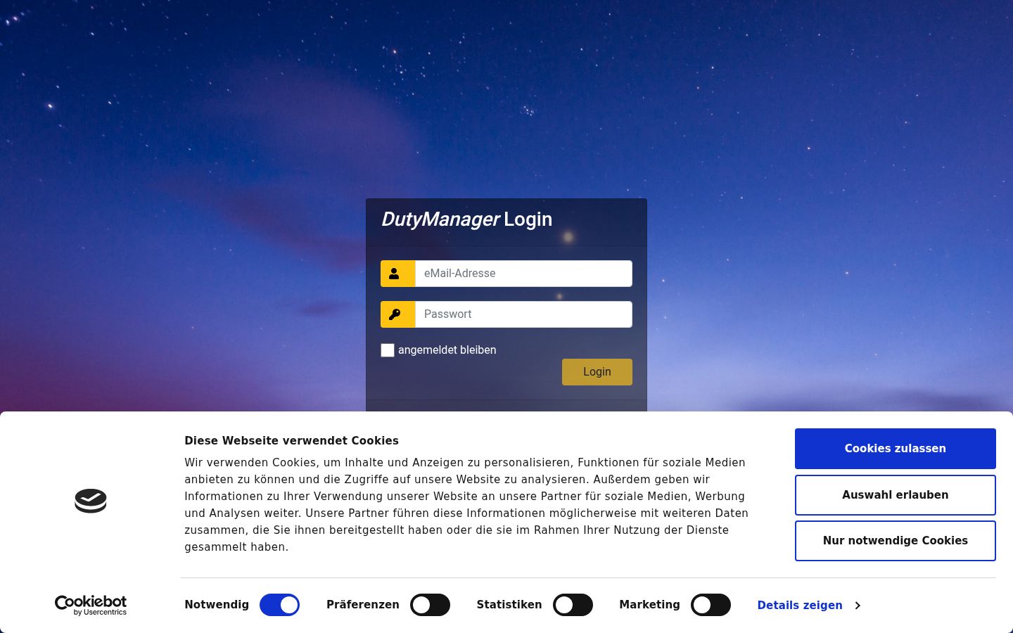 Screenshot tal-banner tal-kunsens muri qabel kwalunkwe interazzjoni