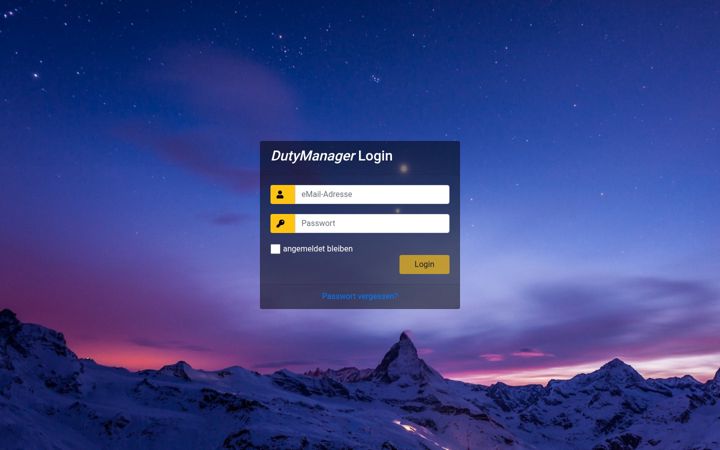 Screenshot of dutymanager.de