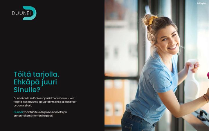 Screenshot of duunei.com