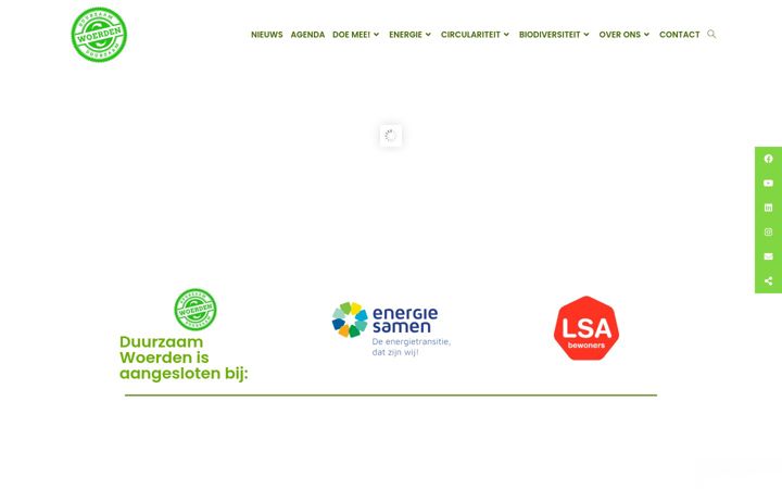 Screenshot di duurzaamwoerden.nl
