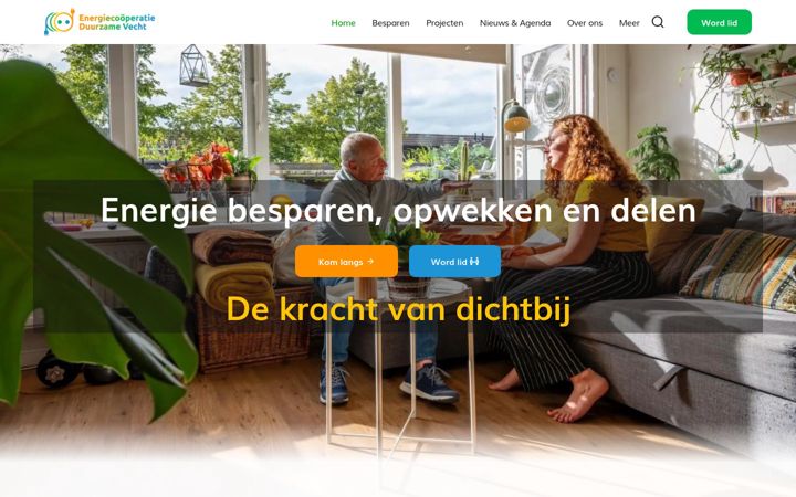 Screenshot di duurzamevecht.nl
