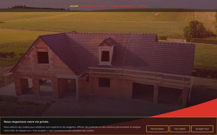 Screenshot of duval-charpentier-couvreur.fr