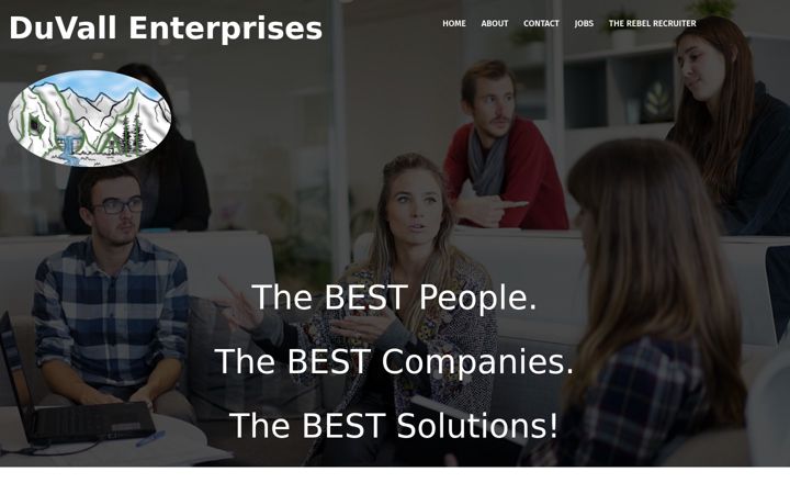 Posnetek zaslona duvallenterprises.net