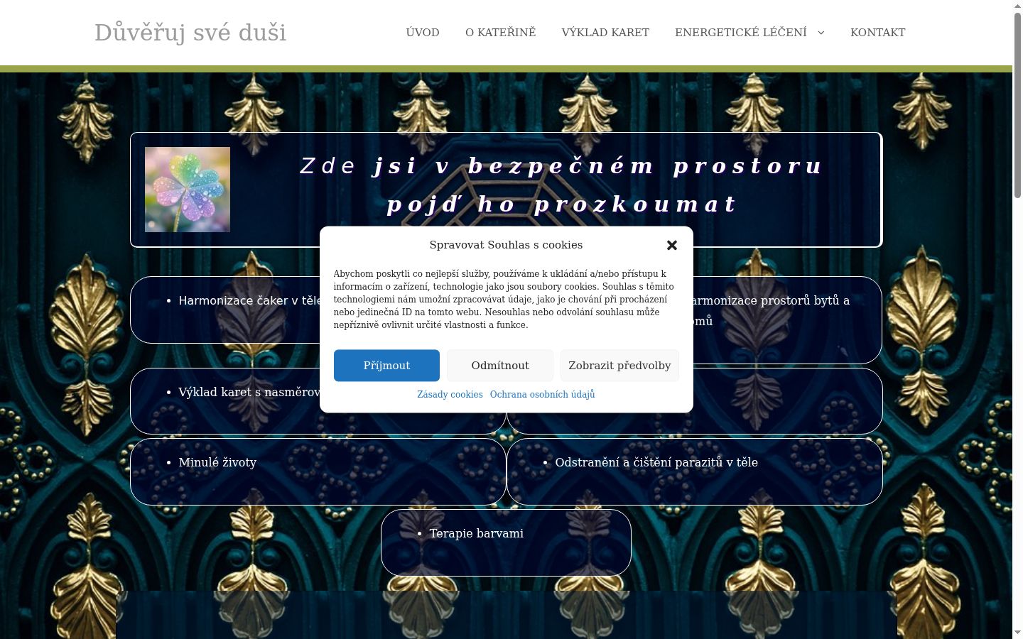 Screenshot tal-banner tal-kunsens muri qabel kwalunkwe interazzjoni