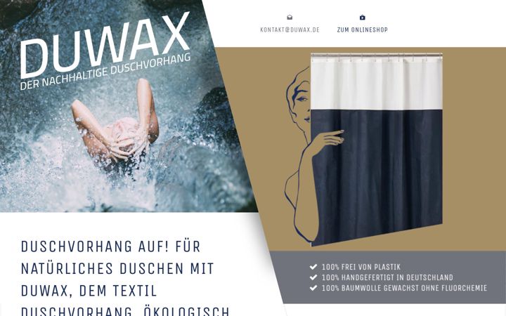 Screenshot of duwax.de