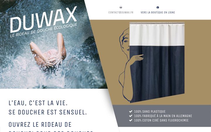 Screenshot of duwax.fr