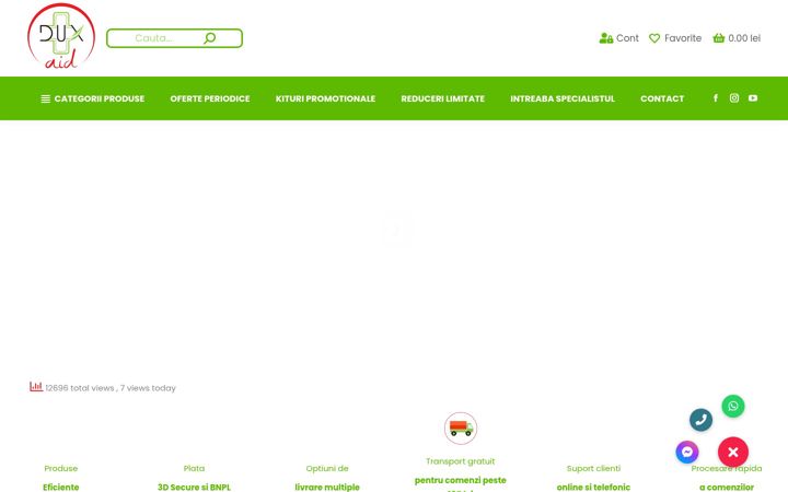 Screenshot of duxaid.ro