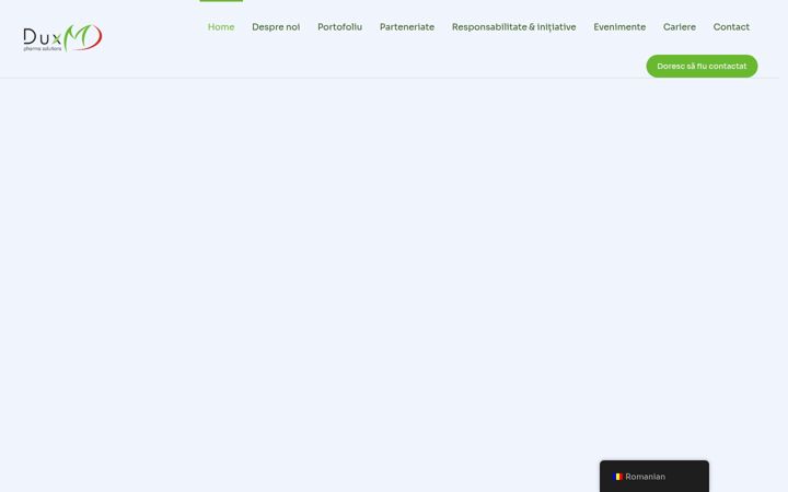 Screenshot von duxmd.ro