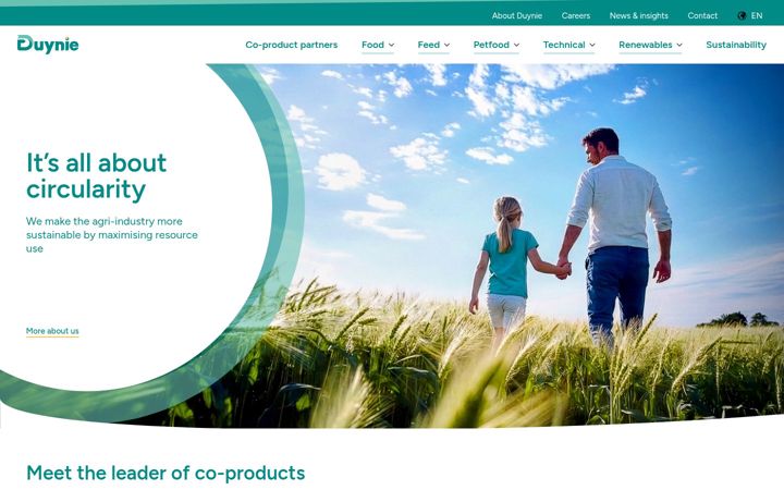Screenshot of duyniegroup.com